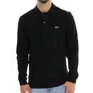 POLO MANICA LUNGA NERO